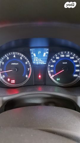 מודעת רכב יונדאי אקסנט i25