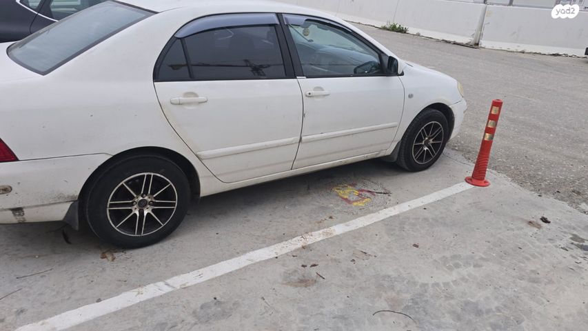 מודעת רכב טויוטה קורולה