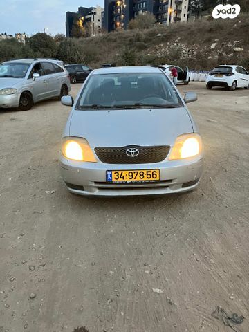 מודעת רכב טויוטה קורולה