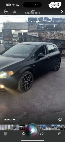 מודעת רכב סיאט לאון