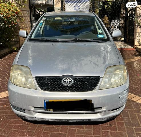 מודעת רכב טויוטה קורולה