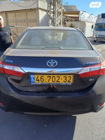 מודעת רכב טויוטה קורולה