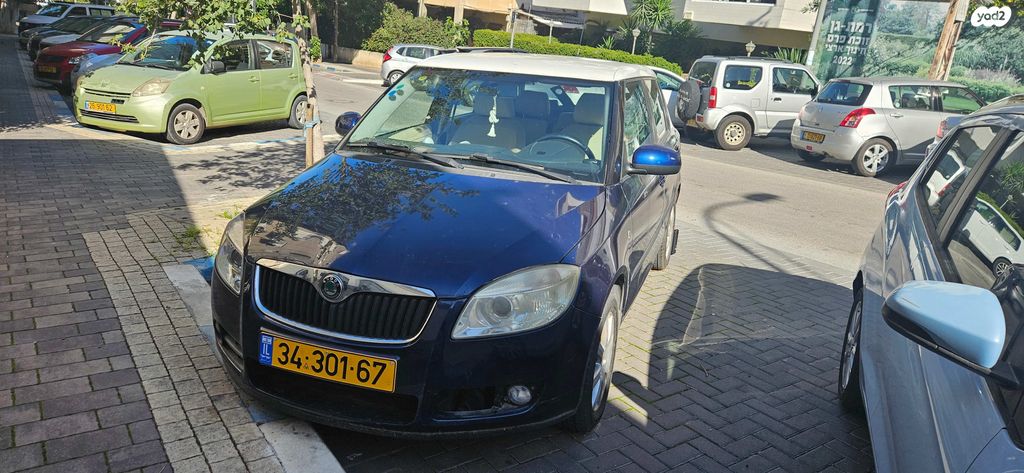 מודעת רכב סקודה פאביה