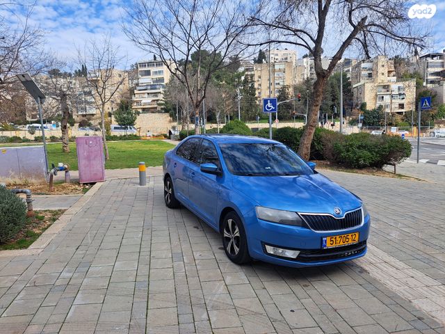 מודעת רכב סקודה ראפיד
