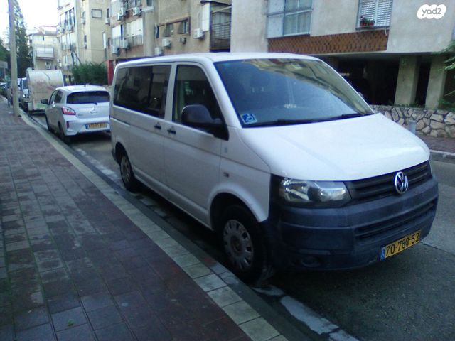 מודעת רכב פולקסווגן טרנספורטר