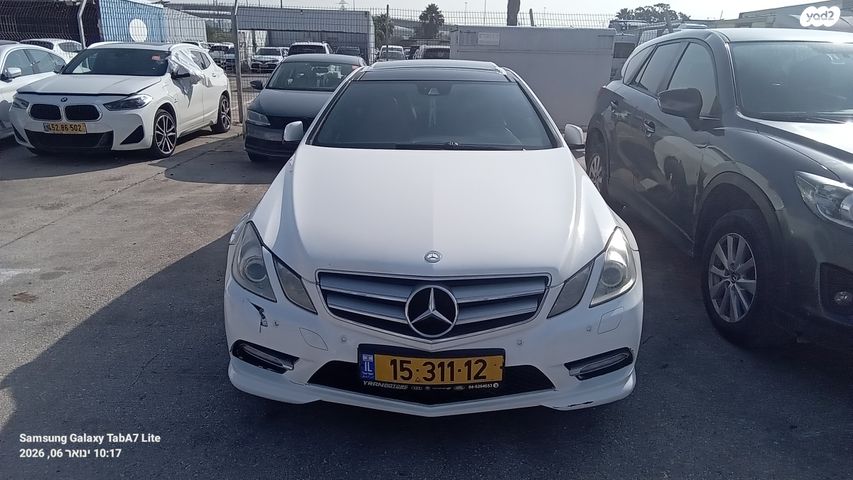 מודעת רכב מרצדס-בנץ E-class