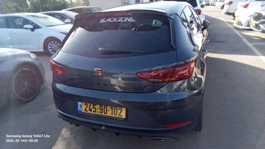 מודעת רכב סיאט לאון 2
