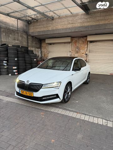 מודעת רכב סקודה סופרב