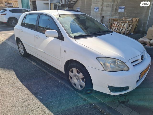 מודעת רכב טויוטה קורולה