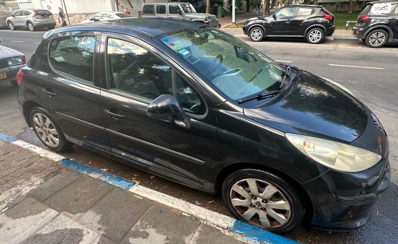 מודעת רכב פיג'ו 207