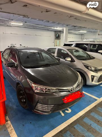 מודעת רכב טויוטה קורולה