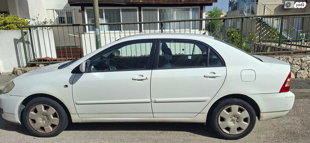 מודעת רכב טויוטה קורולה