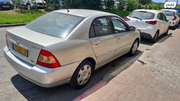 מודעת רכב טויוטה קורולה