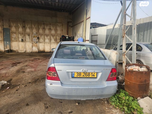 מודעת רכב טויוטה קורולה