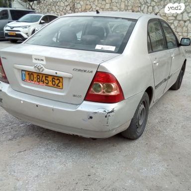 מודעת רכב טויוטה קורולה