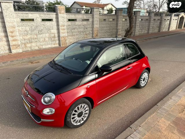 מודעת רכב פיאט 500
