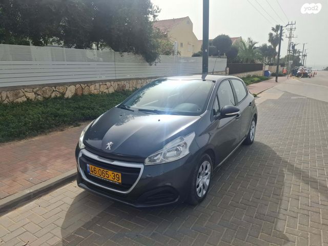 מודעת רכב פיג'ו 208