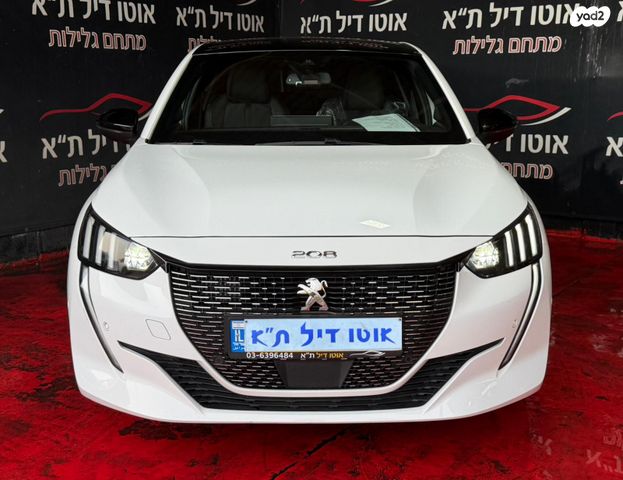 מודעת רכב פיג'ו 208