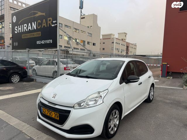 מודעת רכב פיג'ו 208