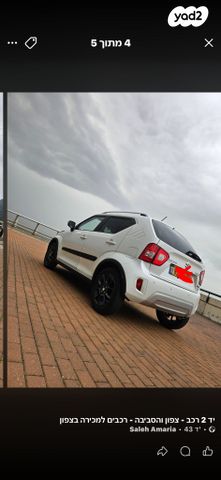 מודעת רכב סוזוקי איגניס