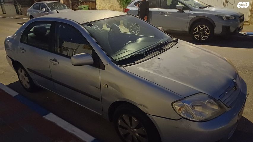 מודעת רכב טויוטה קורולה