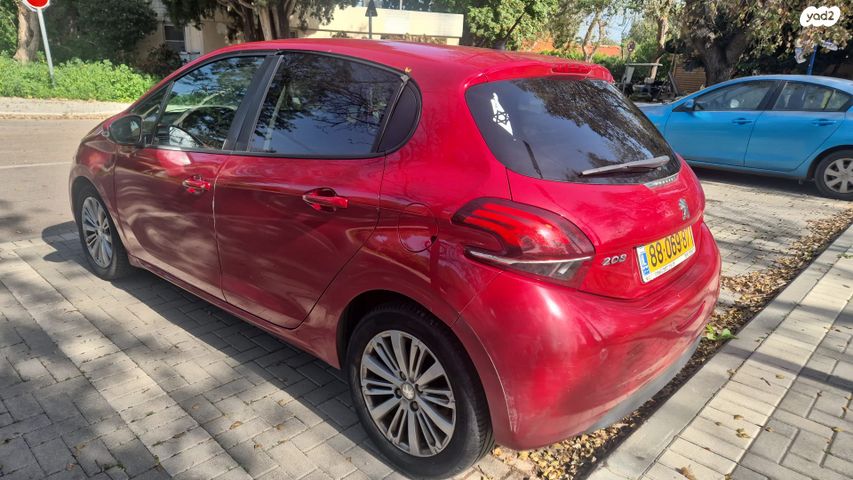 מודעת רכב פיג'ו 208