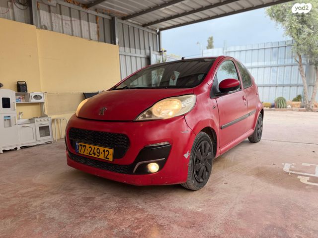 מודעת רכב פיג'ו 107