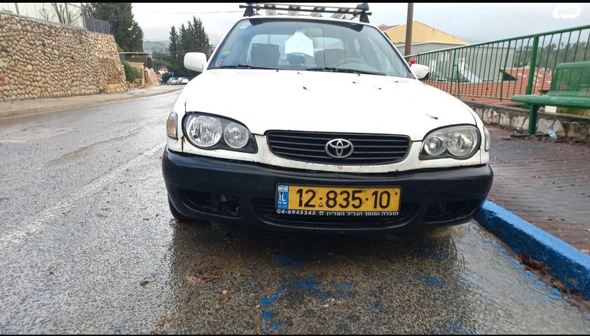מודעת רכב טויוטה קורולה