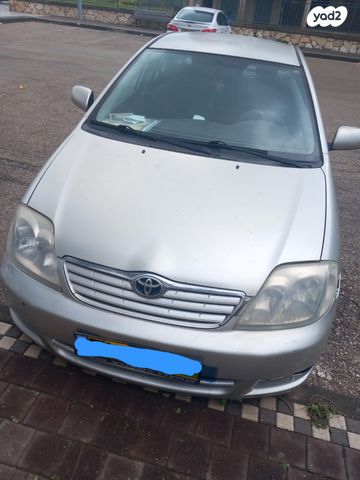 מודעת רכב טויוטה קורולה