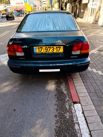 מודעת רכב הונדה סיוויק