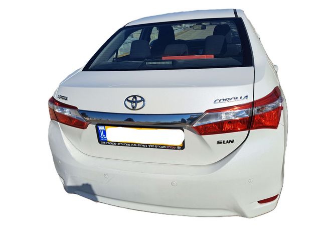 מודעת רכב טויוטה קורולה