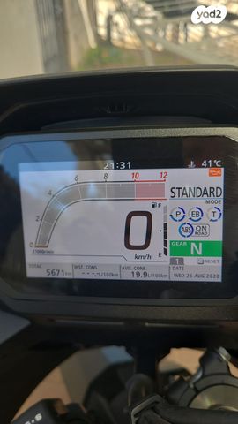 מודעת רכב הונדה טרנסאלפ 700