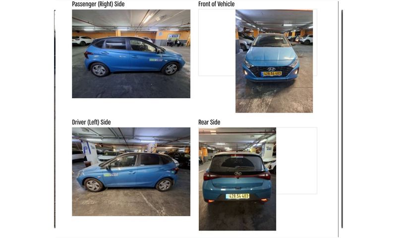 מודעת רכב יונדאי i20