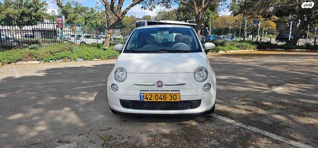 מודעת רכב פיאט 500