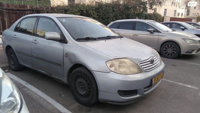 מודעת רכב טויוטה קורולה