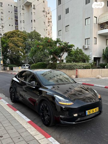 מודעת רכב טסלה מודל Y