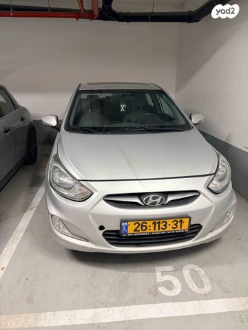 מודעת רכב יונדאי אקסנט i25