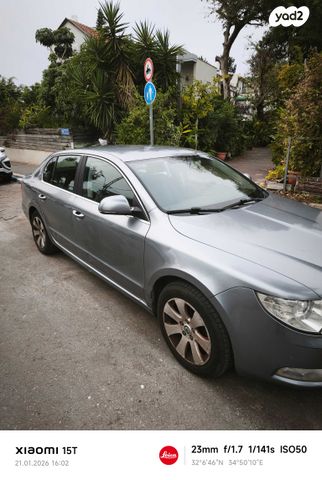 מודעת רכב סקודה סופרב