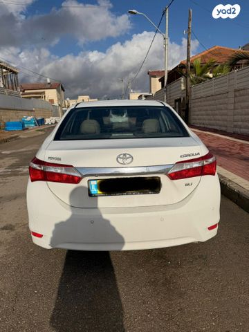 מודעת רכב טויוטה קורולה