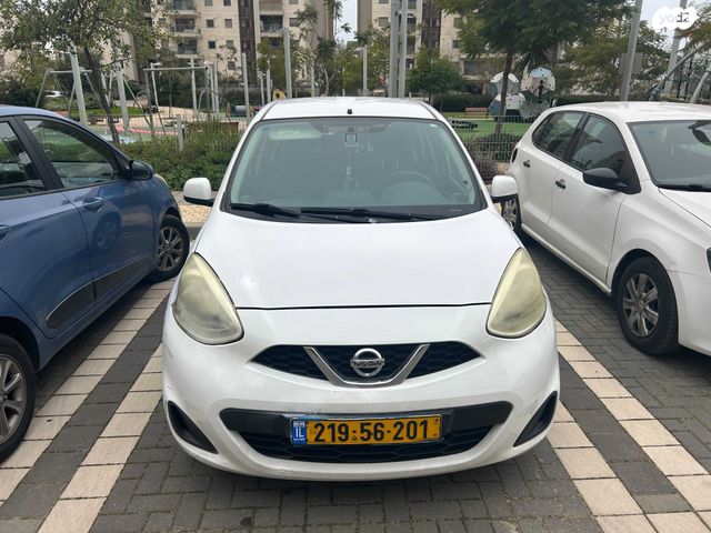 מודעת רכב ניסאן מיקרה