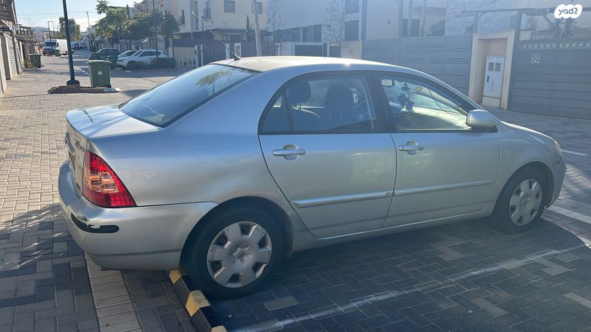 מודעת רכב טויוטה קורולה