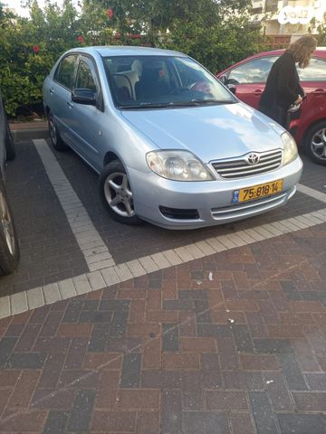 מודעת רכב טויוטה קורולה