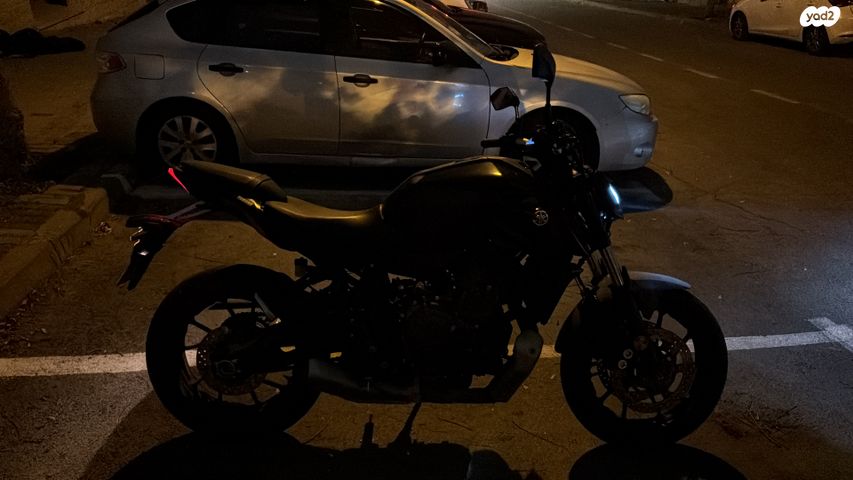 מודעת רכב ימאהה MT 07