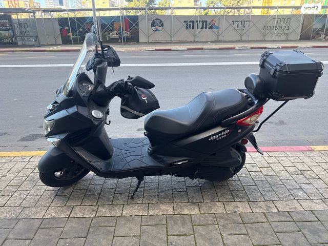 מודעת רכב סאן יאנג ג'וי רייד 200