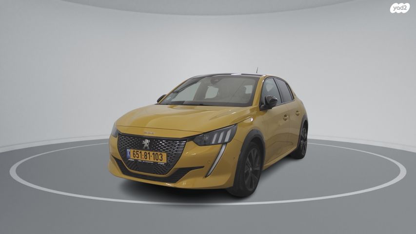 מודעת רכב פיג'ו 208