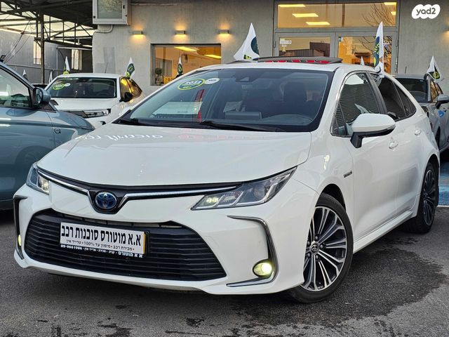 מודעת רכב טויוטה קורולה