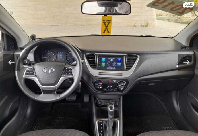 מודעת רכב יונדאי אקסנט i25