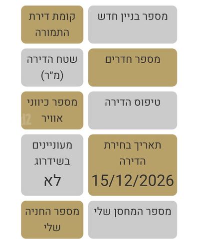 דירה למכירה בבית שמש (תיווך) — 4