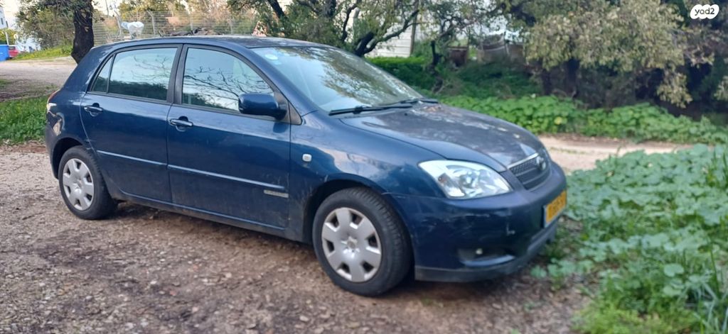 מודעת רכב טויוטה קורולה