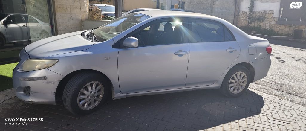 מודעת רכב טויוטה קורולה